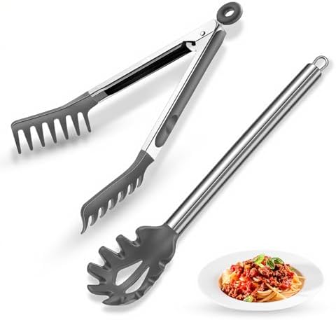 Spaghetti Spoon and Pasta Tong by Nryul