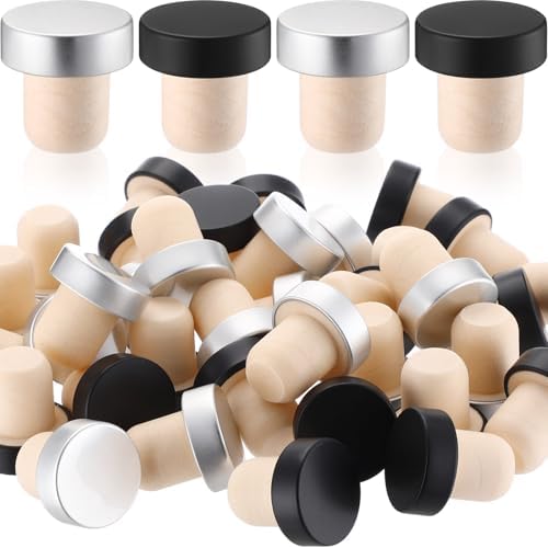 Yookeer 36 Pcs Cork Bottle Stoppers T-Shaped by Yookeer