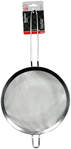Chef Craft Select Mesh Strainer, 8 inch diameter, Stainless Steel - Image 2