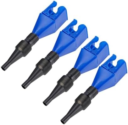 Funnels for Automotive Use, Flexible Draining Tool Snap Funnel, Retractable by Crkeiyr