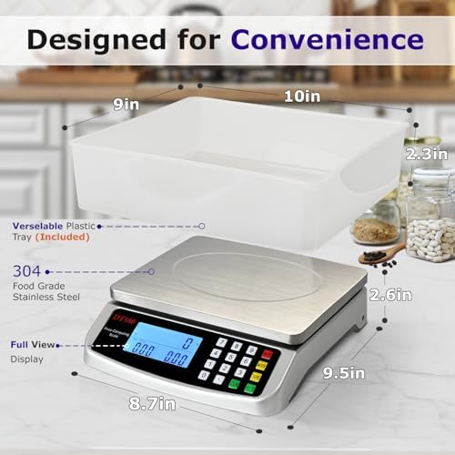 110lb/50kg Food Scale Digital Kitchen Scale - Image 2