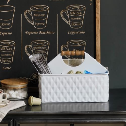 Metal Silverware Caddy for Party, Kitchen Flatware Holder - Image 5