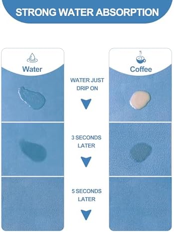 Dish Drying Mat for Kitchen Counter - Image 2