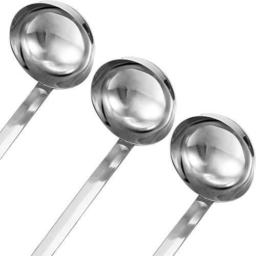 Meekoo 3 Pieces Stainless Steel Ladles - Image 3