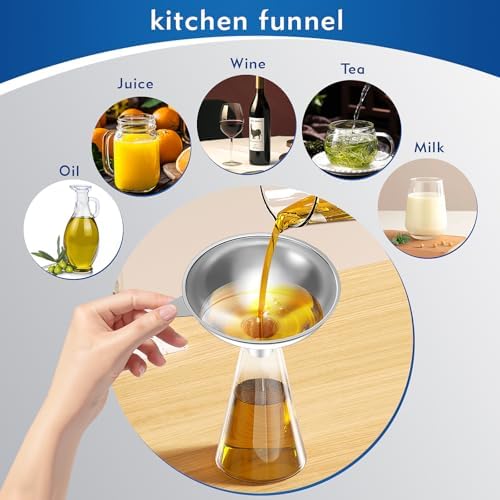 Serinar Stainless Steel Funnel - Image 5