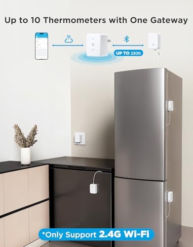 GoveeLife WiFi Refrigerator Thermometer Sensor - Image 4