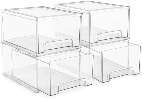 Sorbus Clear Storage Drawers for Refrigerator by Sorbus