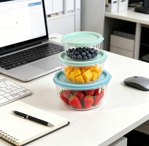 5-Piece Plastic Mixing Bowl Set - Image 6