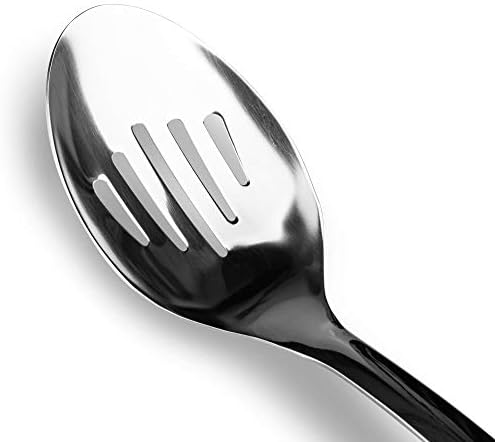 Stainless Steel Slotted Spoon - Image 4