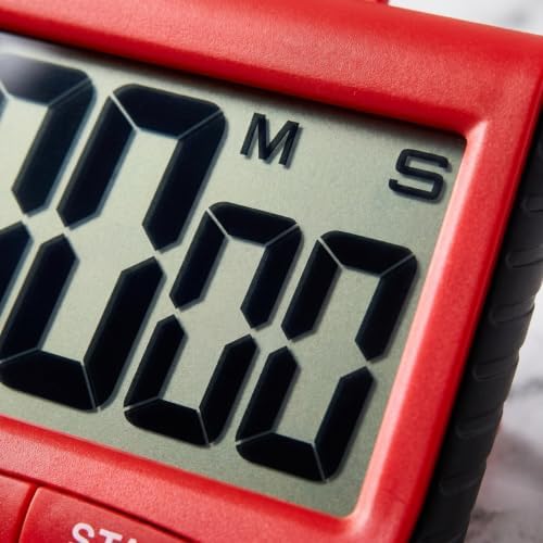 Garneck Red Digital Kitchen Timer - Image 7