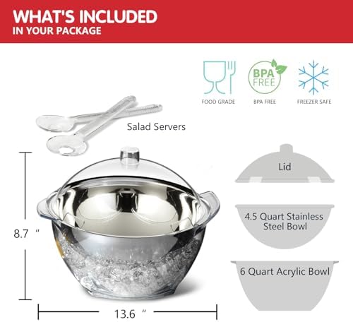 INNOVATIVE LIFE Chilled Serving Bowl - Image 6