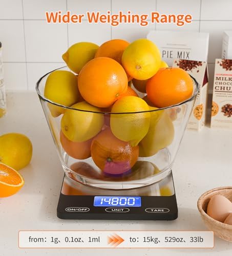 Food Scale -33lb Digital Kitchen Scale - Image 7