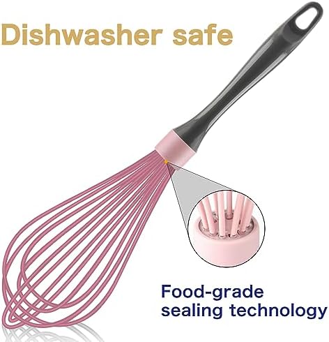 OYV Dishwasher Safe Silicone Whisk, Non-Scratch - Image 2