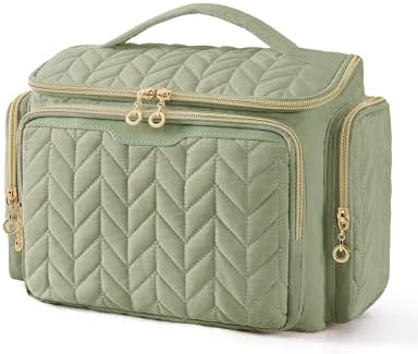 BAGSMART Travel Toiletry Bag, Large Wide-open Travel Bag by BAGSMART