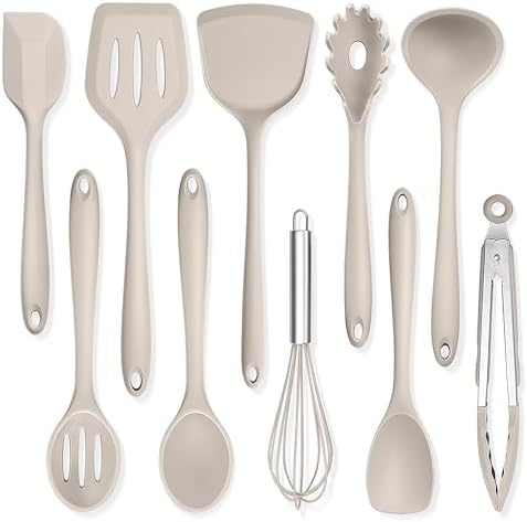 TeamFar Silicone Cooking Utensils by TeamFar
