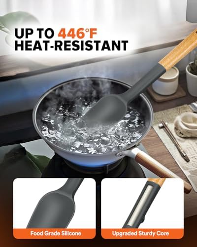 Badiano Silicone Spatula Spoon Set - Image 5