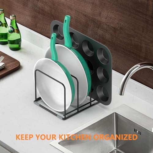 KORRTFID Kitchen Cabinet Organizer, Divided Holder - Image 5