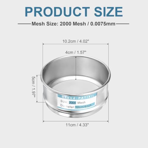 PATIKIL 2000 Mesh Lab Sieve - Image 2