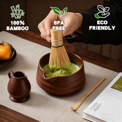 Matcha Whisk, Handcrafted Bamboo Whisk - Image 3