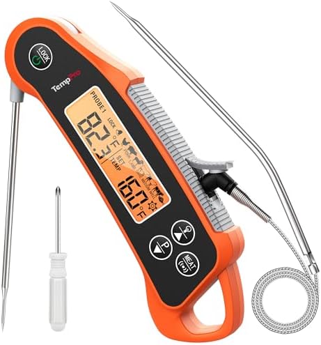 TempPro TempSwift 2 Probes Meat Thermometer Digital by TempPro
