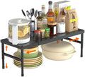 HI NINGER Expandable adjustable stackable kitchen organizer, Spice Racks by WELCOMETOHININGER