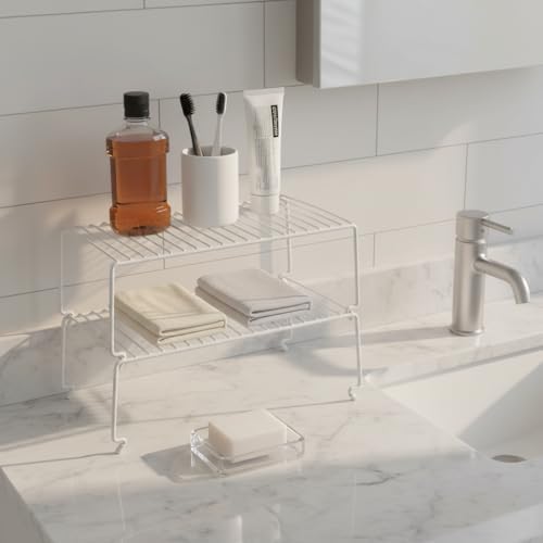 6-Pack Large Multi-Level Organizer Rack, Kitchen Shelves - Image 7