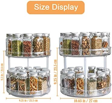 2-Tier Lazy Susan Organizer - Image 6