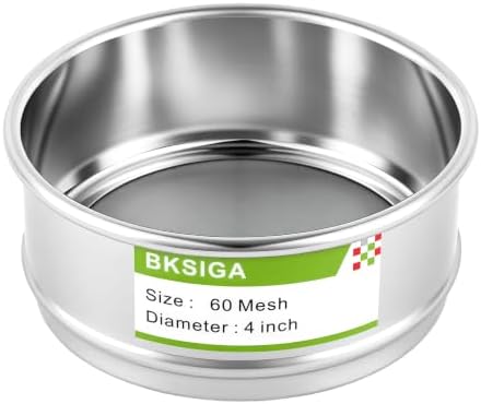 304 Stainless Steel Wire Cloth Lab Sieves, 60 Mesh Test Sieve by Unknown