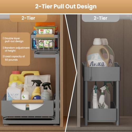 Under Sink Organizer and Storage - Image 3