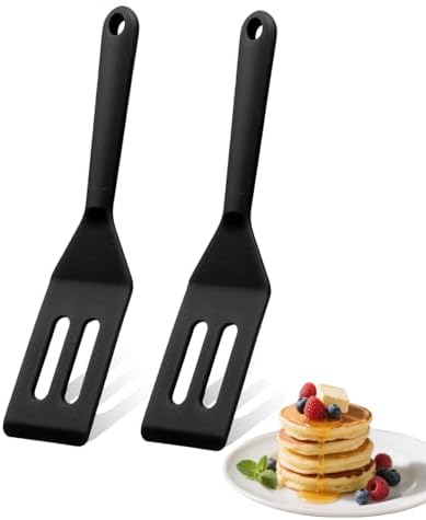 Small Silicone Spatulas 2-Pack, Heat-Resistant Mini Spatula by GZXTSKY