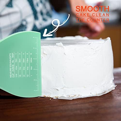 2 Pieces Plastic Bench Scraper, Dough Cutter - Image 4