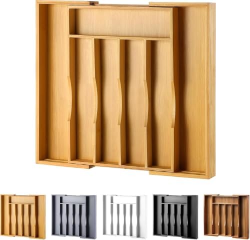 Expandable Bamboo Kitchen Drawer Organizer by oridom