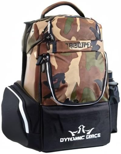 Dynamic Discs Trooper Disc Golf Bag | Large Frisbee Bags with 18+ Discs Capacity | Lightweight & Durable Backpack | Great Gifts or Disc Golf Accessories for Men | Ideal for Beginners & Pro Players