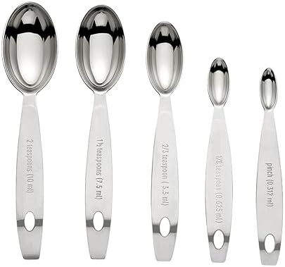 CUISIPRO Odd-Size Measuring Spoon SS 5pc Set by Cuisipro