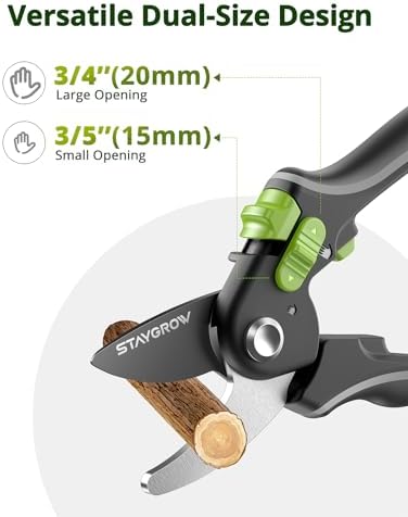 Gardening Scissors, Sharp Plant Trimming Scissors 2 Pack - Image 4