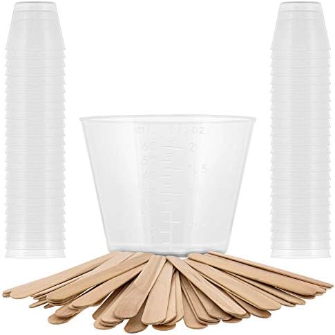 Pouring Masters 2 Oz Liquid Measuring Cups, 50 Pack by PouringMasters
