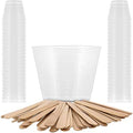 Pouring Masters 2 Oz Liquid Measuring Cups, 50 Pack by PouringMasters