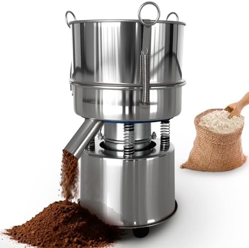 Electric Vibrating Sifter, 8-inch Powder Sifter by Unknown