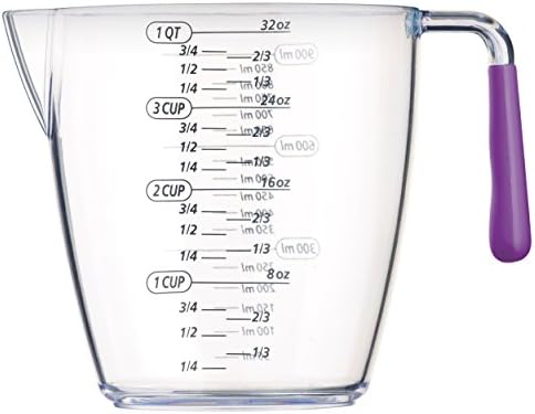 Colourworks Measuring Jug Set, 3-Piece Plastic Measuring Jug - Image 5