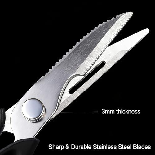 All Purpose Kitchen Scissors that Come Apart Kitchen Shears - Image 4
