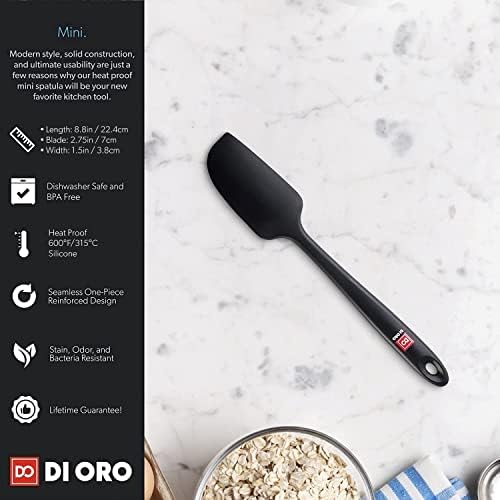 DI ORO Mini Silicone Spatula - Image 4