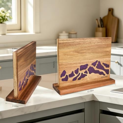 Magnetic Knife Block, Double Sided Strong Magnet Knife Storage Organizer - Image 3