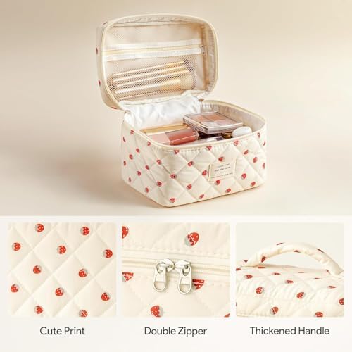 HBselect Quilted Makeup Bag - Image 3