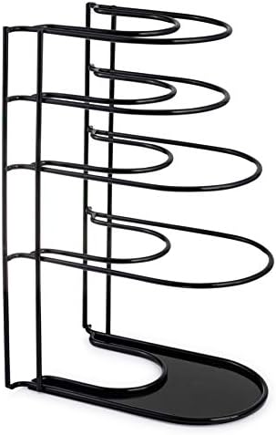 Cuisinel Pan Organizer for Cast Iron, Extra Large 5-Tier Rack - Image 2