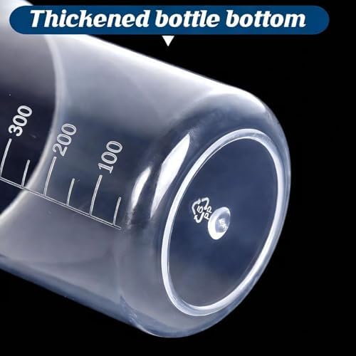 2-Pack 1000ml Plastic Lab Beakers, Large Graduated Measuring Cups - Image 4