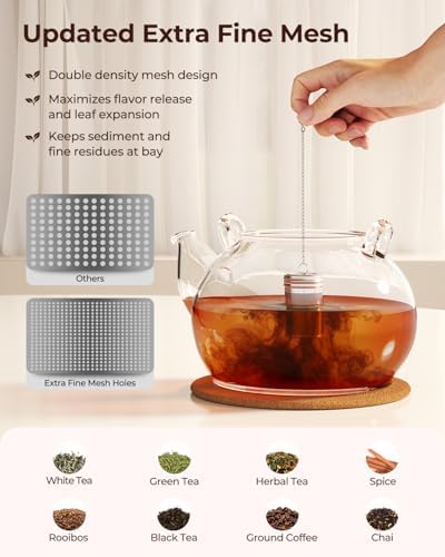 2 Pack Reinmoson 304 Stainless Steel Tea Infuser - Image 3