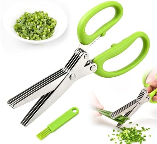 5-Blade Stainless Steel Herb Scissors by ANYSENTHome