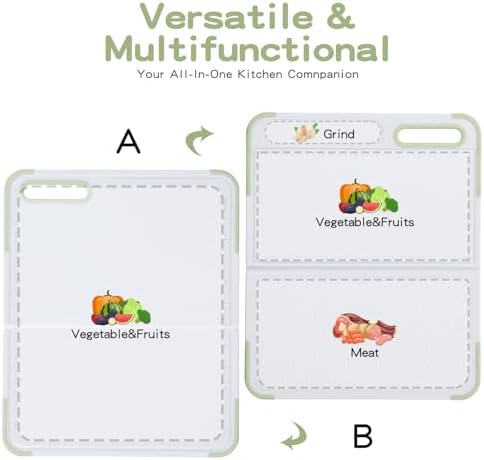 All-in-One Foldable Cutting Board Portable - Image 3