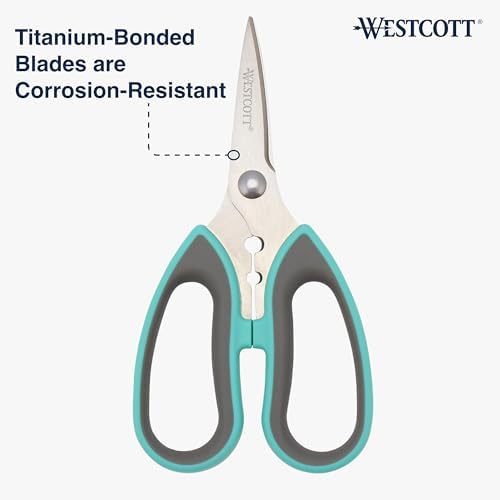 Westcott Titanium-Bonded Soft Handle Kitchen Shears - Image 3