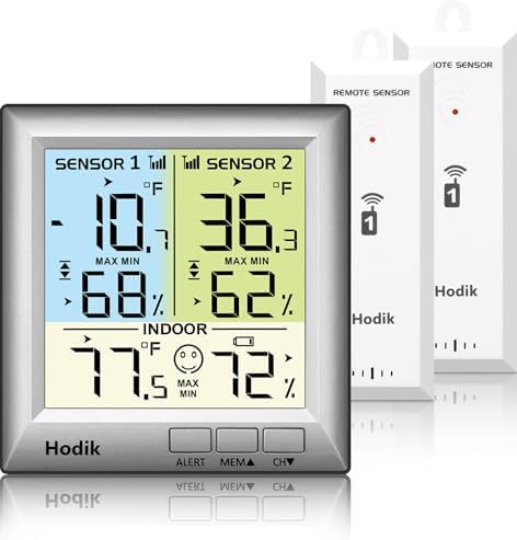 Freezer Fridge Thermometer Wireless by Hodik